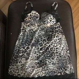 Victoria's Secret Leopard Print Slip/Nightie